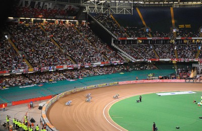 10.07.10 - FIM British Speedway Grand Prix The Millennium Stadium in Cardiff hosts the event for the 10th year 