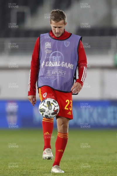 030920 - Finland v Wales - UEFA Nations League - Will Vaulks of Wales