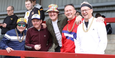 260425 - Fleetwood Town v Newport County - Sky Bet League 2 - Newport fans