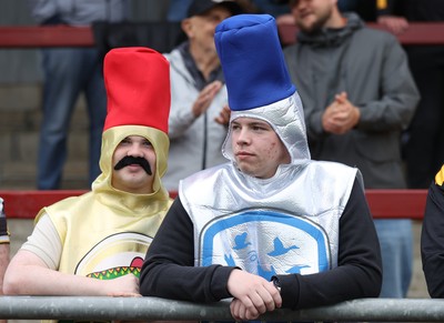 260425 - Fleetwood Town v Newport County - Sky Bet League 2 - Newport fans