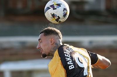 280226 - Fleetwood Town v Newport County - Sky Bet League 2 - Courtney Baker-Richardson of Newport