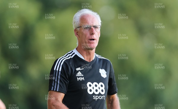 200721 - Forest Green Rovers v Cardiff City, Pre-season Friendly - Cardiff City manager Mick McCarthy reacts during the match