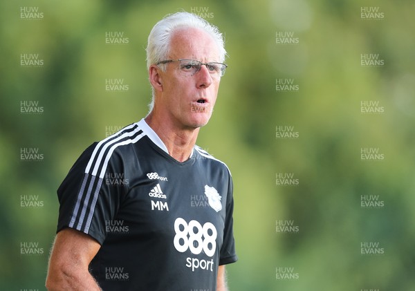 200721 - Forest Green Rovers v Cardiff City, Pre-season Friendly - Cardiff City manager Mick McCarthy reacts during the match