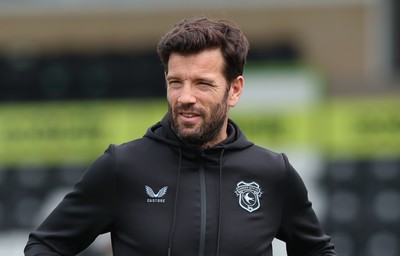 250726 - Forest Green Rovers v Cardiff City, Pre-Season Friendly - Cardiff City head coach Brian Barry-Murphy