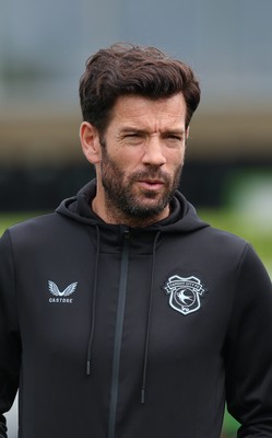 250726 - Forest Green Rovers v Cardiff City, Pre-Season Friendly - Cardiff City head coach Brian Barry-Murphy