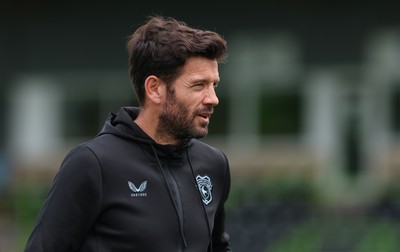 250726 - Forest Green Rovers v Cardiff City, Pre-Season Friendly - Cardiff City head coach Brian Barry-Murphy