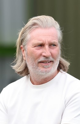 250726 - Forest Green Rovers v Cardiff City, Pre-Season Friendly - Forest Green Rovers head coach Robbie Savage