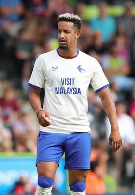 250726 - Forest Green Rovers v Cardiff City, Pre-Season Friendly - Callum Robinson of Cardiff City