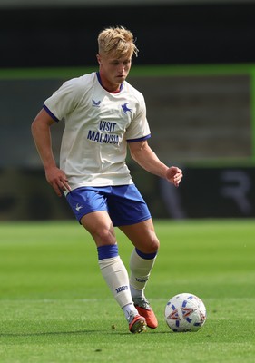 250726 - Forest Green Rovers v Cardiff City, Pre-Season Friendly - Jac Thomas of Cardiff City