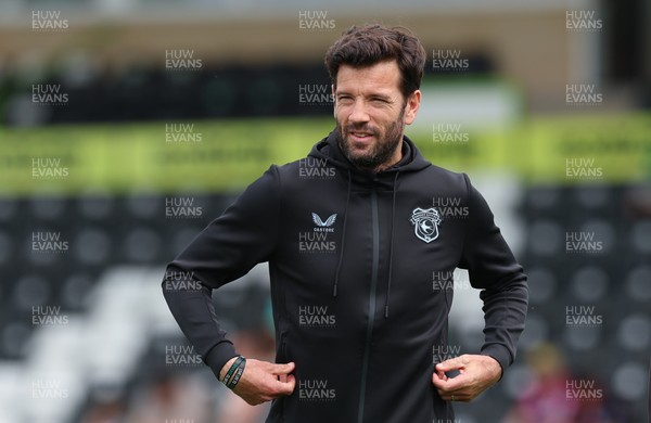 250726 - Forest Green Rovers v Cardiff City, Pre-Season Friendly - Cardiff City head coach Brian Barry-Murphy
