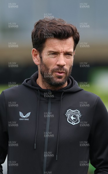 250726 - Forest Green Rovers v Cardiff City, Pre-Season Friendly - Cardiff City head coach Brian Barry-Murphy