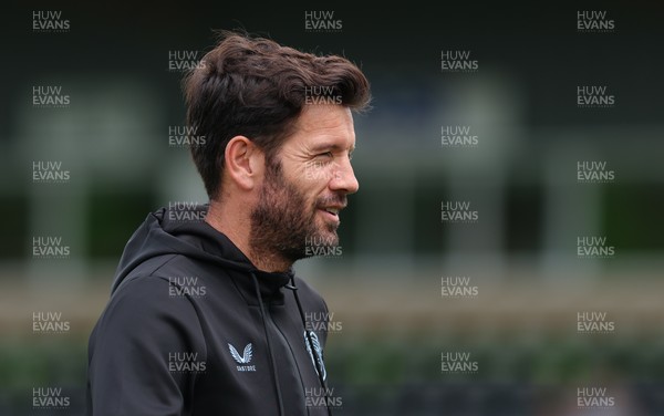 250726 - Forest Green Rovers v Cardiff City, Pre-Season Friendly - Cardiff City head coach Brian Barry-Murphy