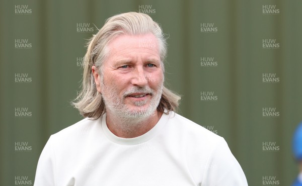 250726 - Forest Green Rovers v Cardiff City, Pre-Season Friendly - Forest Green Rovers head coach Robbie Savage