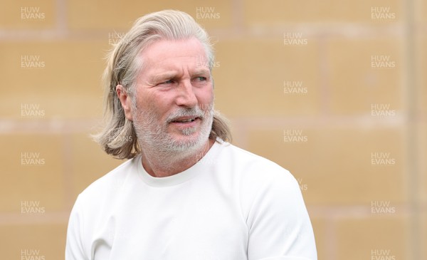 250726 - Forest Green Rovers v Cardiff City, Pre-Season Friendly - Forest Green Rovers head coach Robbie Savage