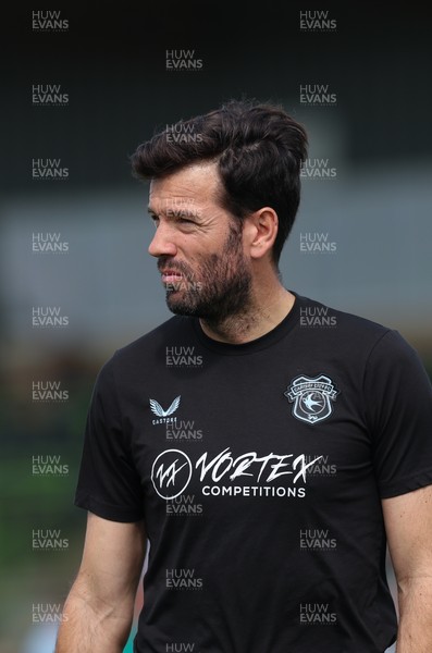 250726 - Forest Green Rovers v Cardiff City, Pre-Season Friendly - Cardiff City head coach Brian Barry-Murphy