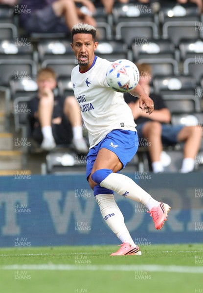 250726 - Forest Green Rovers v Cardiff City, Pre-Season Friendly - Callum Robinson of Cardiff City