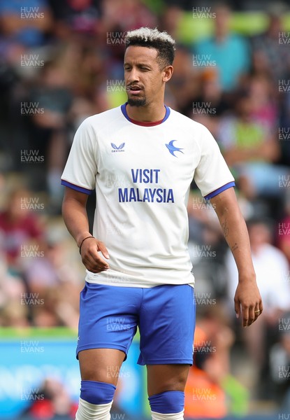 250726 - Forest Green Rovers v Cardiff City, Pre-Season Friendly - Callum Robinson of Cardiff City