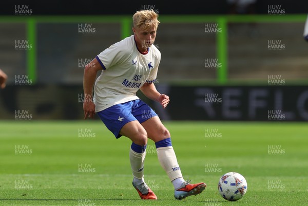 250726 - Forest Green Rovers v Cardiff City, Pre-Season Friendly - Jac Thomas of Cardiff City