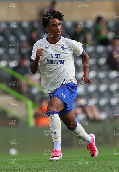 250726 - Forest Green Rovers v Cardiff City, Pre-Season Friendly - Paul Moreno of Cardiff City