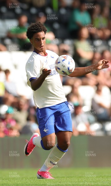 250726 - Forest Green Rovers v Cardiff City, Pre-Season Friendly - Paul Moreno of Cardiff City