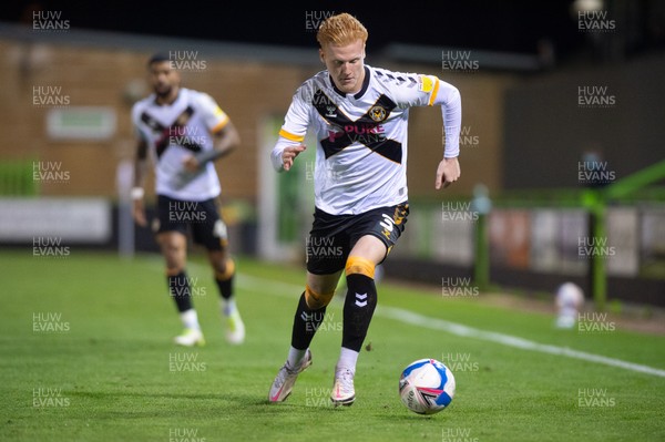 011220 - Forest Green Rovers v Newport County - Sky Bet League 2 - Ryan Haynes of Newport County