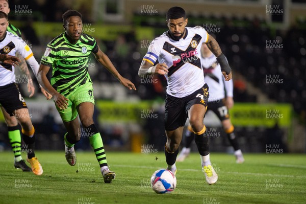 011220 - Forest Green Rovers v Newport County - Sky Bet League 2 - Joss Labadie of Newport County