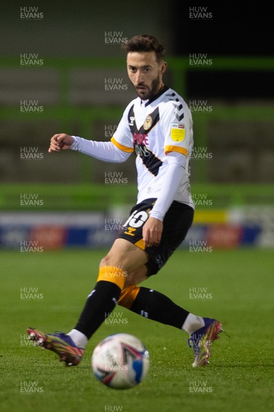 011220 - Forest Green Rovers v Newport County - Sky Bet League 2 - Josh Sheehan of Newport County