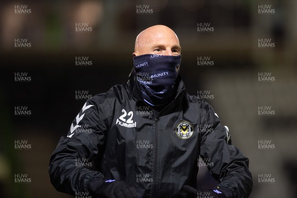011220 - Forest Green Rovers v Newport County - Sky Bet League 2 - Kevin Ellison of Newport County