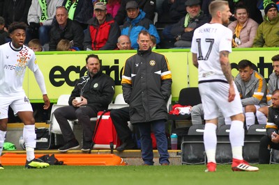 061018 - Forest Green Rovers v Newport County - EFL SkyBet League 2 - Manager of Newport County Michael Flynn 
