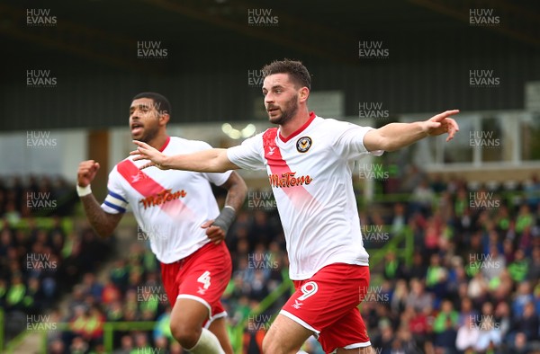 141017 Forest Green Rovers v Newport County - EFL SkyBet League 2 - Padrig Amond of Newport County scores his second goal