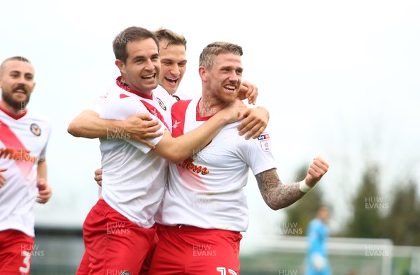 141017 Forest Green Rovers v Newport County - EFL SkyBet League 2 - Scot Bennett of Newport County celebrates his goal