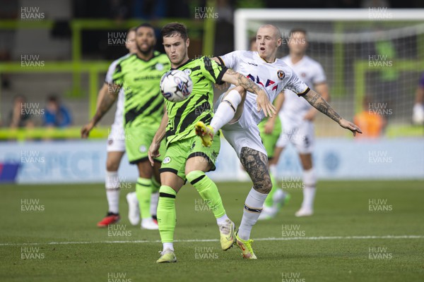 190823 - Forest Green Rovers v Newport County - Sky Bet League 2 - James Waite of Newport County in action