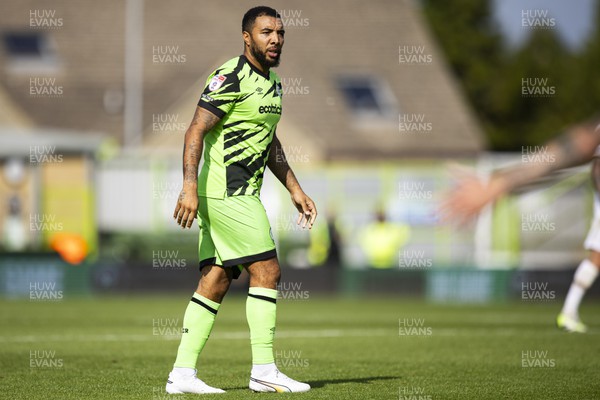 190823 - Forest Green Rovers v Newport County - Sky Bet League 2 - Troy Deeney of Forest Green Rovers in action