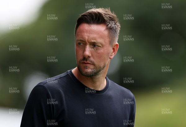 230722 - Forest Green Rovers v Newport County - Pre Season Friendly - New Forest Green Manager Ian Burchnall