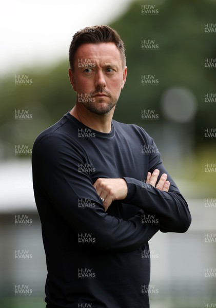 230722 - Forest Green Rovers v Newport County - Pre Season Friendly - New Forest Green Manager Ian Burchnall
