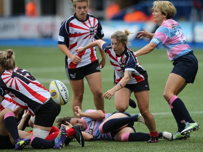 280816 - National Fosters 7s - Ospreys take on Blues in the first match of the Women's Championship