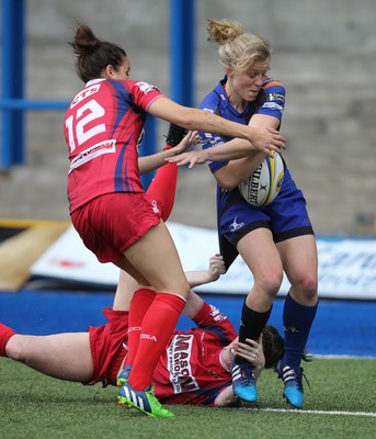 280816 - National Fosters 7s - Scarlets take on Newport Gwent Dragons in the first round of matches of the Women's Championship