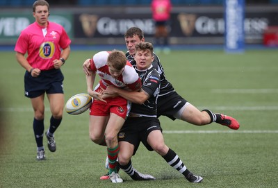 280816 - National Fosters 7s - Llandovery's begin their defence of their Foster's 7 National 7s title as they take on Bedwas in the first match of the tournament