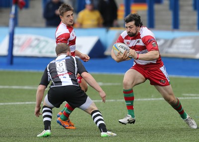 280816 - National Fosters 7s - Llandovery's begin their defence of their Foster's 7 National 7s title as they take on Bedwas in the first match of the tournament