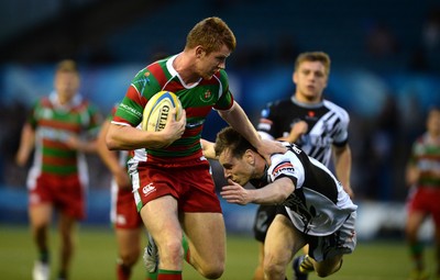 300815 - Fosters National 7s 2015 -Aaron Warren of Llandovery scores try