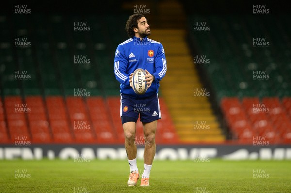 200214 - France Rugby Training -Yoann Huget during training