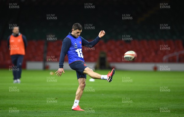 210220 - France Rugby Training - Anthony Bouthier during training