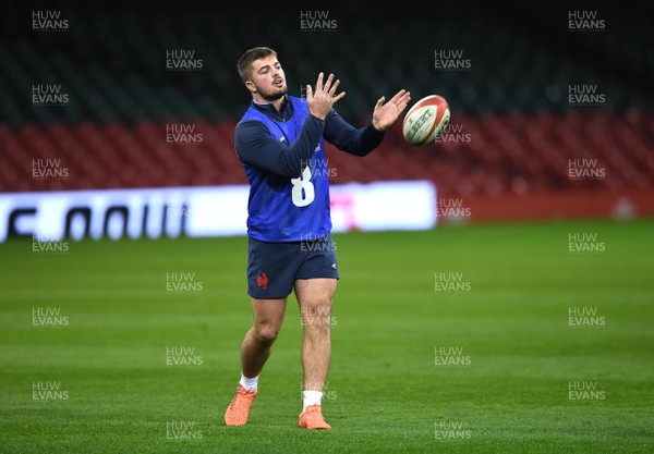 210220 - France Rugby Training - Gregory Alldritt during training