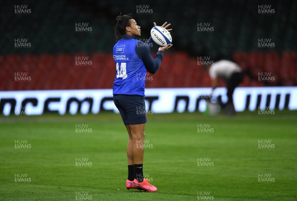 210220 - France Rugby Training - Teddy Thomas during training
