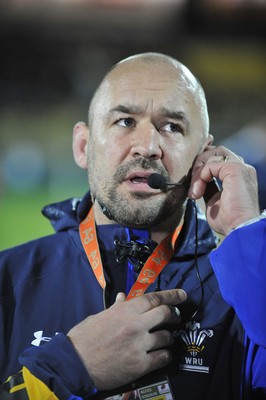 19.03.11 - France U20 v Wales U20 - Under 20 Six Nations - Wales assistant coach Rob Appleyard. 