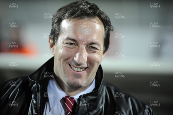 19.03.11 - France U20 v Wales U20 - Under 20 Six Nations - Frence under 20 manager Philippe Sella. 