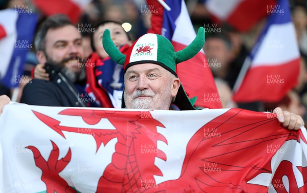 030219 - France U20s v Wales U20s - U20s 6 Nations Championship - Wales fans