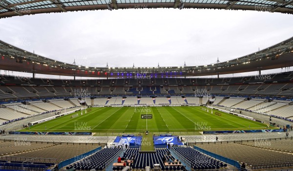 010219 - France v Wales - Guinness 6 Nations 2019 - A general view of the State de France before kick off