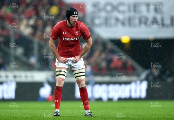 010219 - France v Wales - Guinness 6 Nations 2019 - Adam Beard of Wales