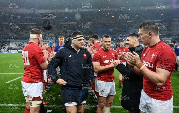010219 - France v Wales - Guinness 6 Nations 2019 - Guilhem Guirado of France looks dejected at the end of the game